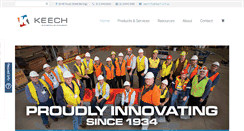Desktop Screenshot of keech.com.au